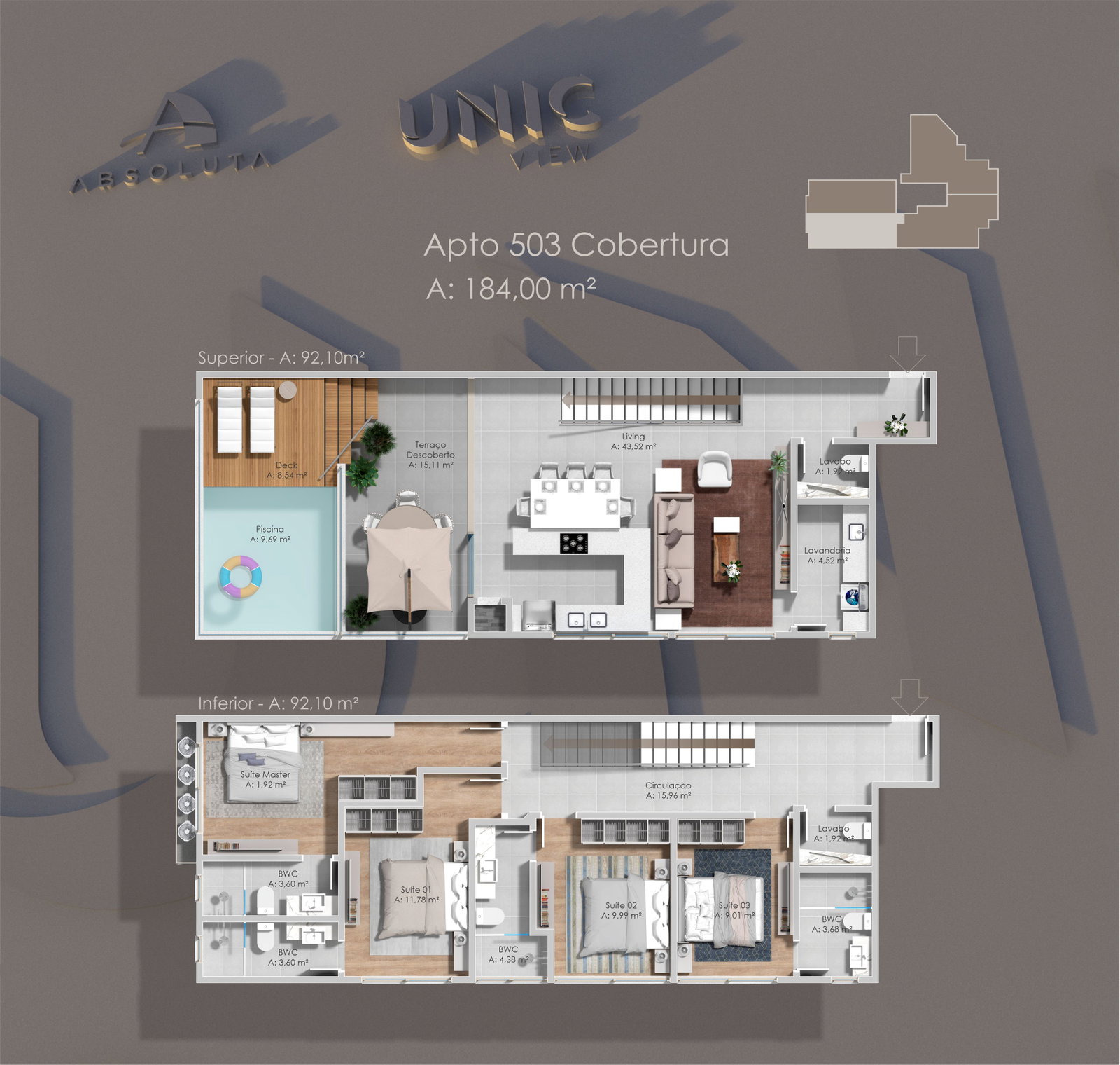 Planta 10 de Unic