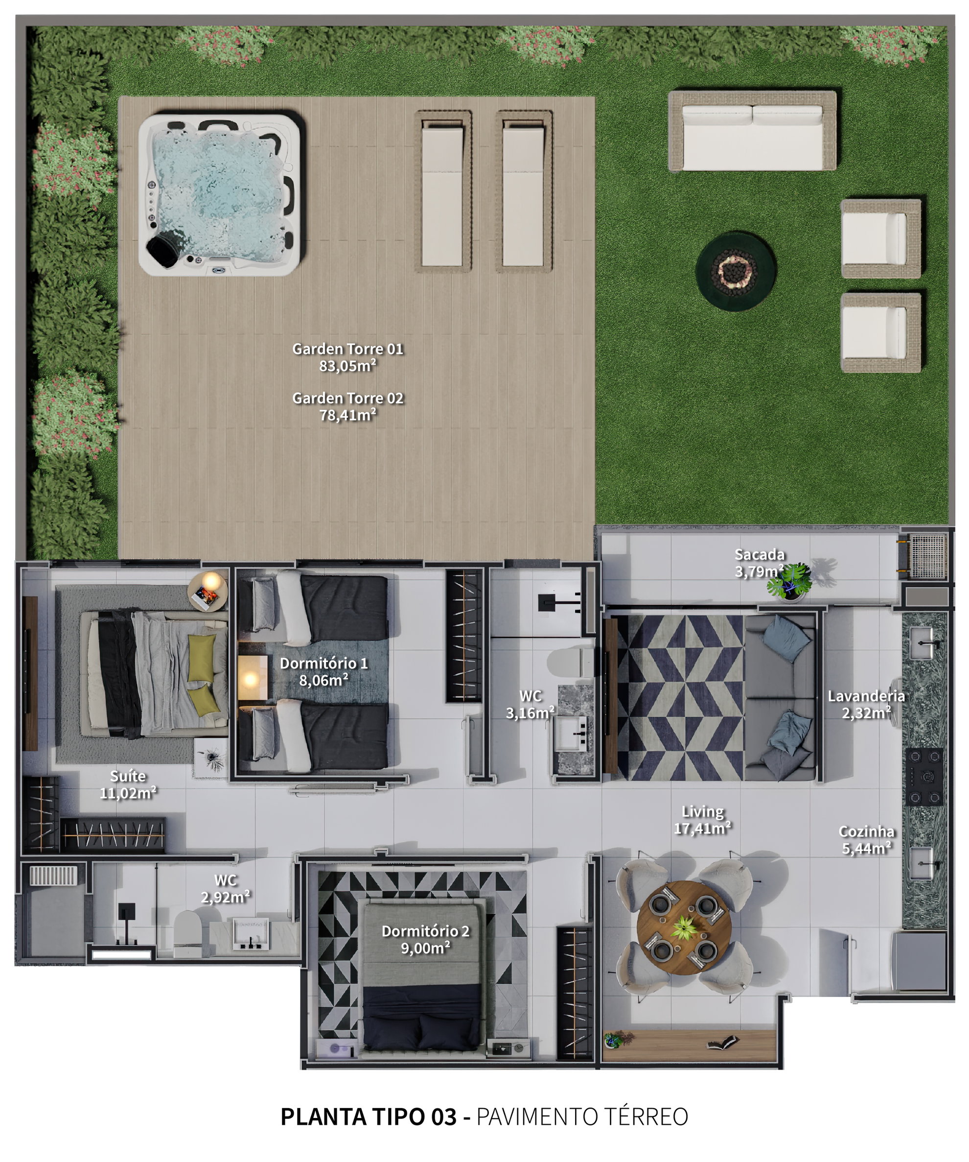 Planta 15 de Prime Park