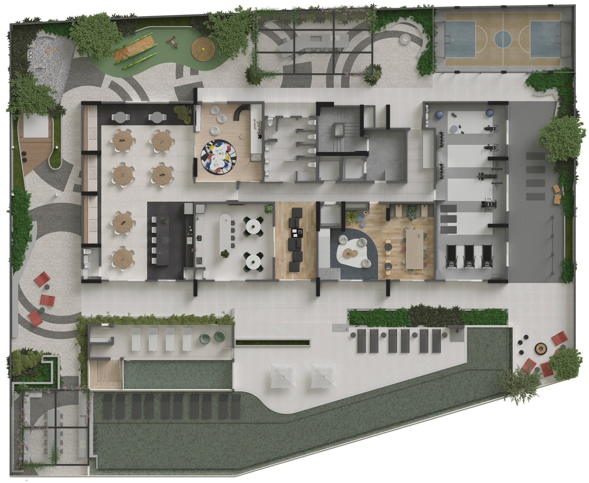 Planta 1 de Terrace 360º