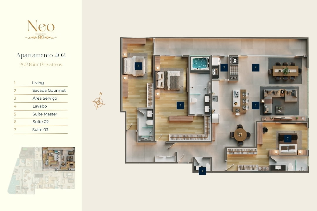 Planta 6 de Neo Residence