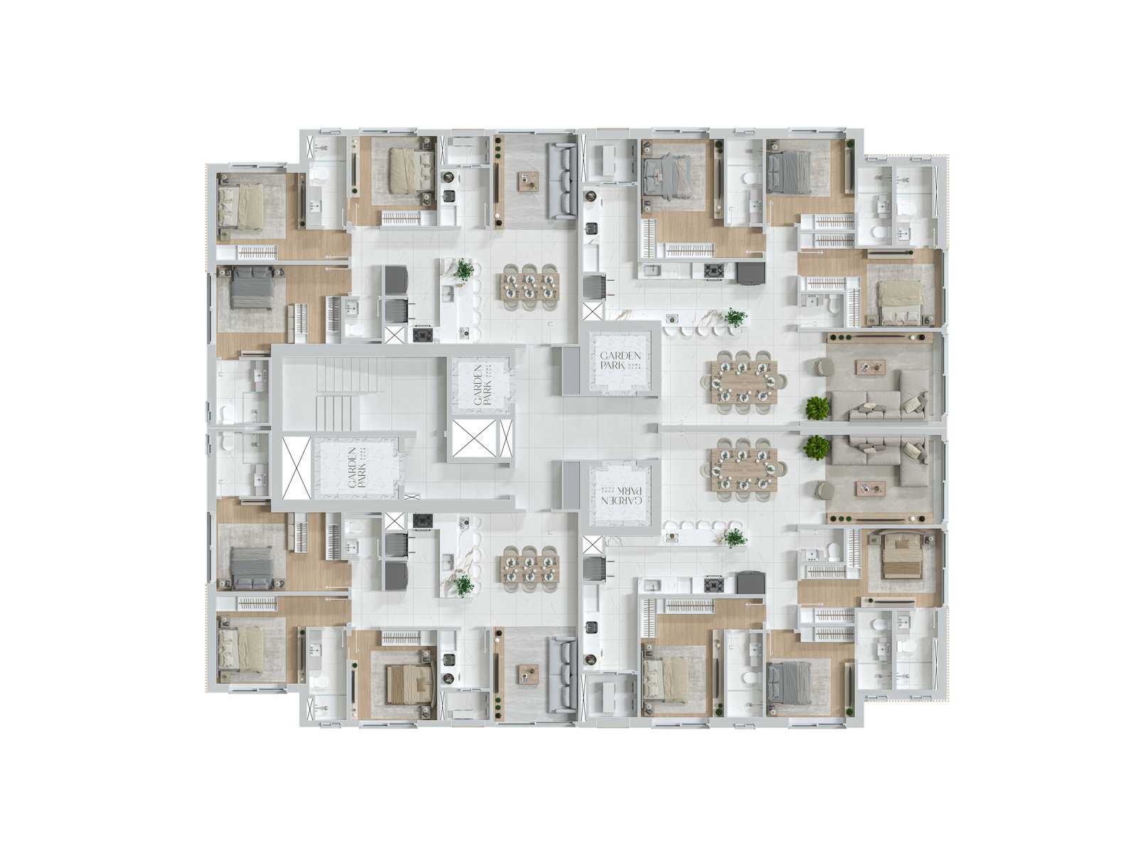 Planta 5 de Garden Park Home Club