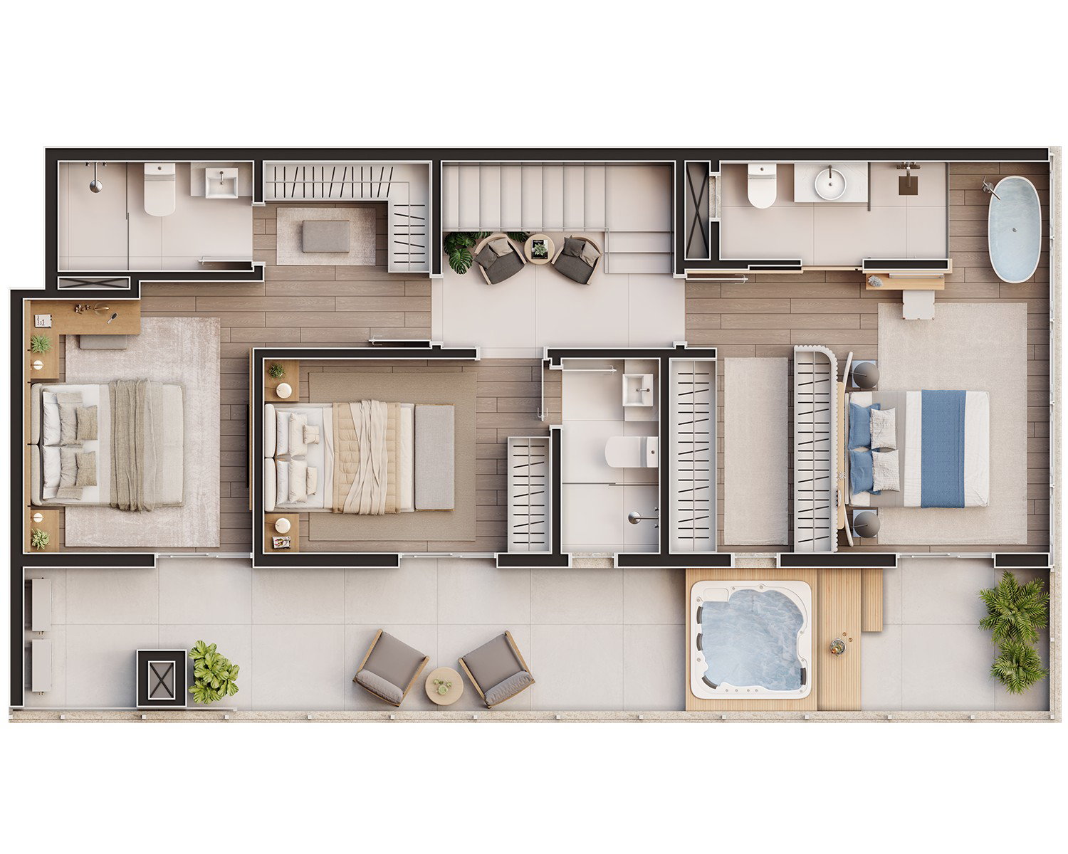 Planta 2 de VSK Golden Beach