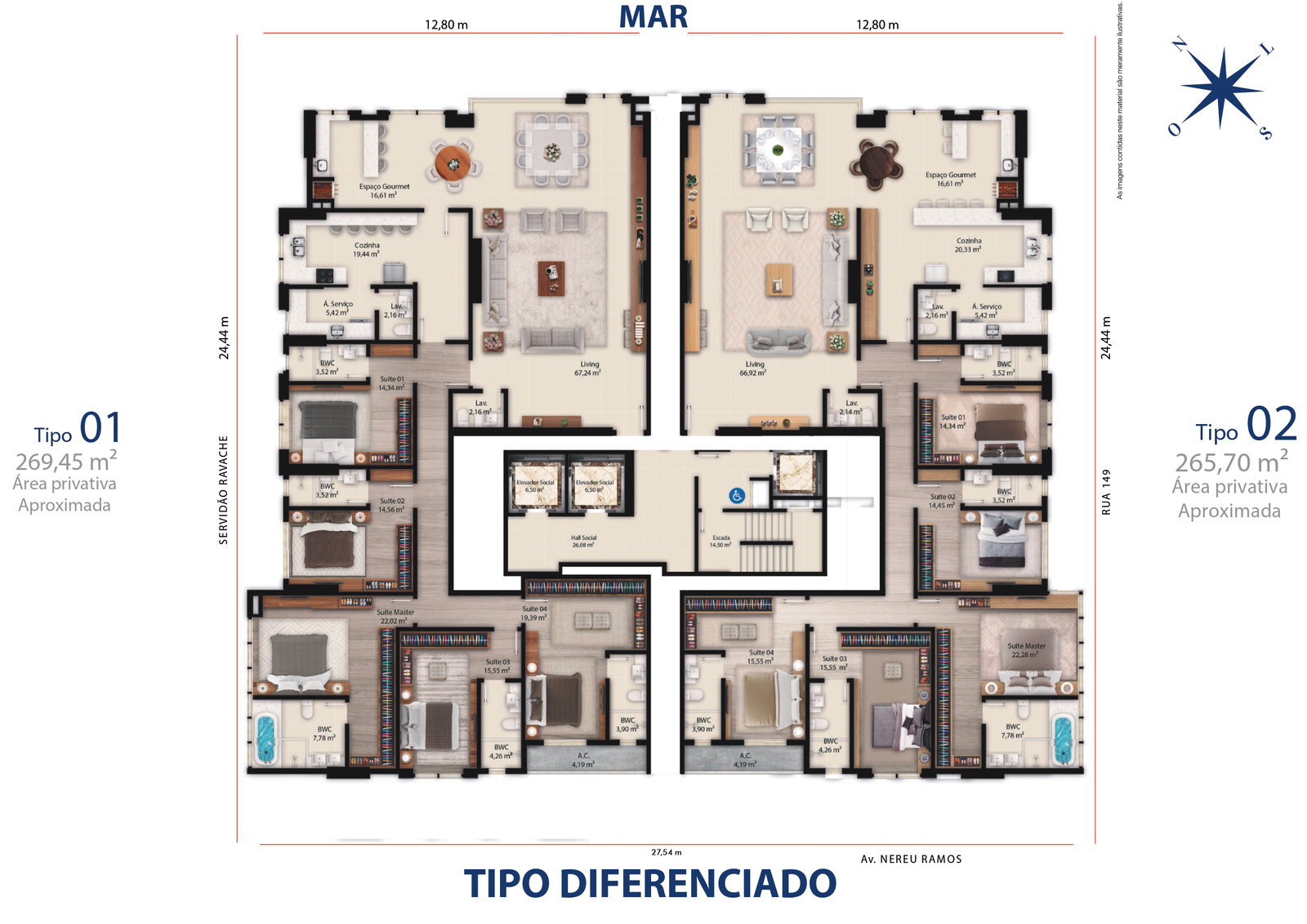 Planta 3 de Al Mare