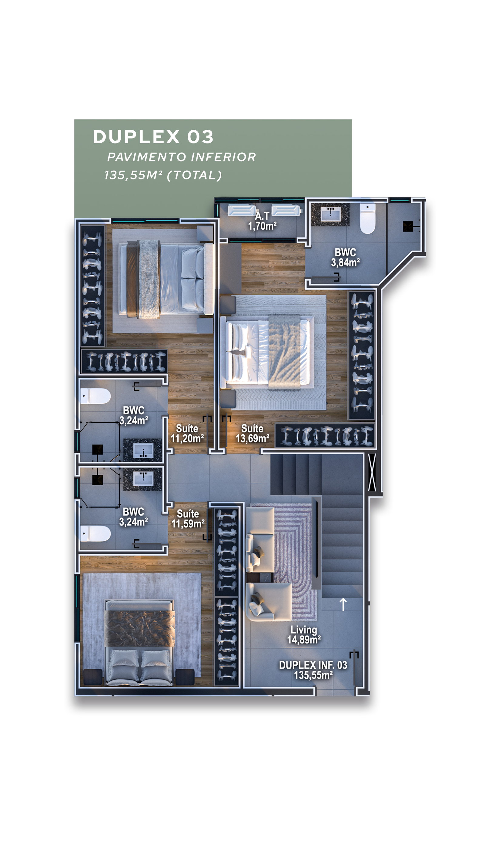 Planta 12 de Urban Life Home