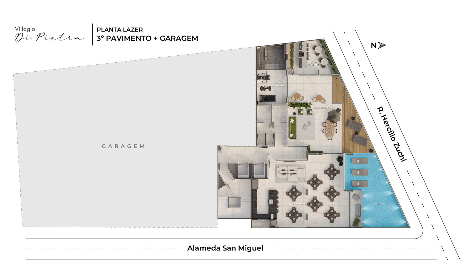 Planta 1 de Villaggio Di Pietra