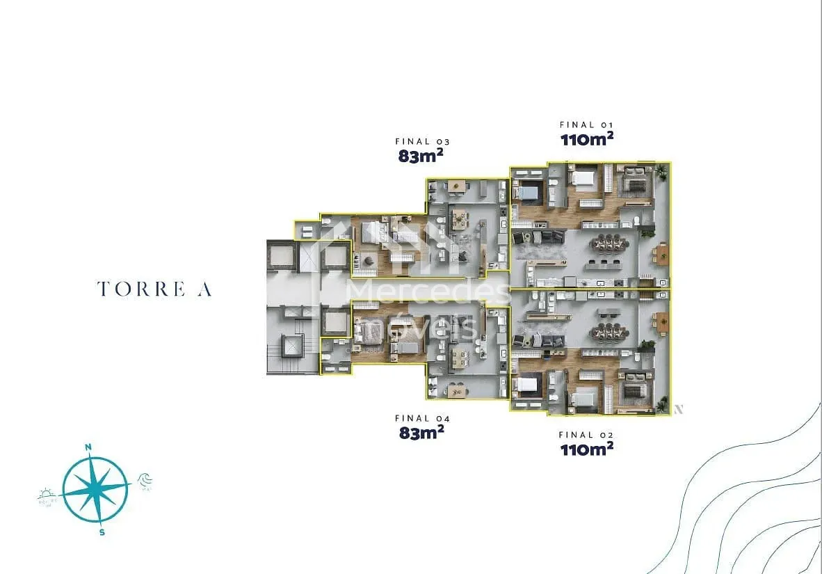 Foto 24 de Apartamento com 2 suítes à venda, Praia Brava de Itajaí, Itajaí, SC