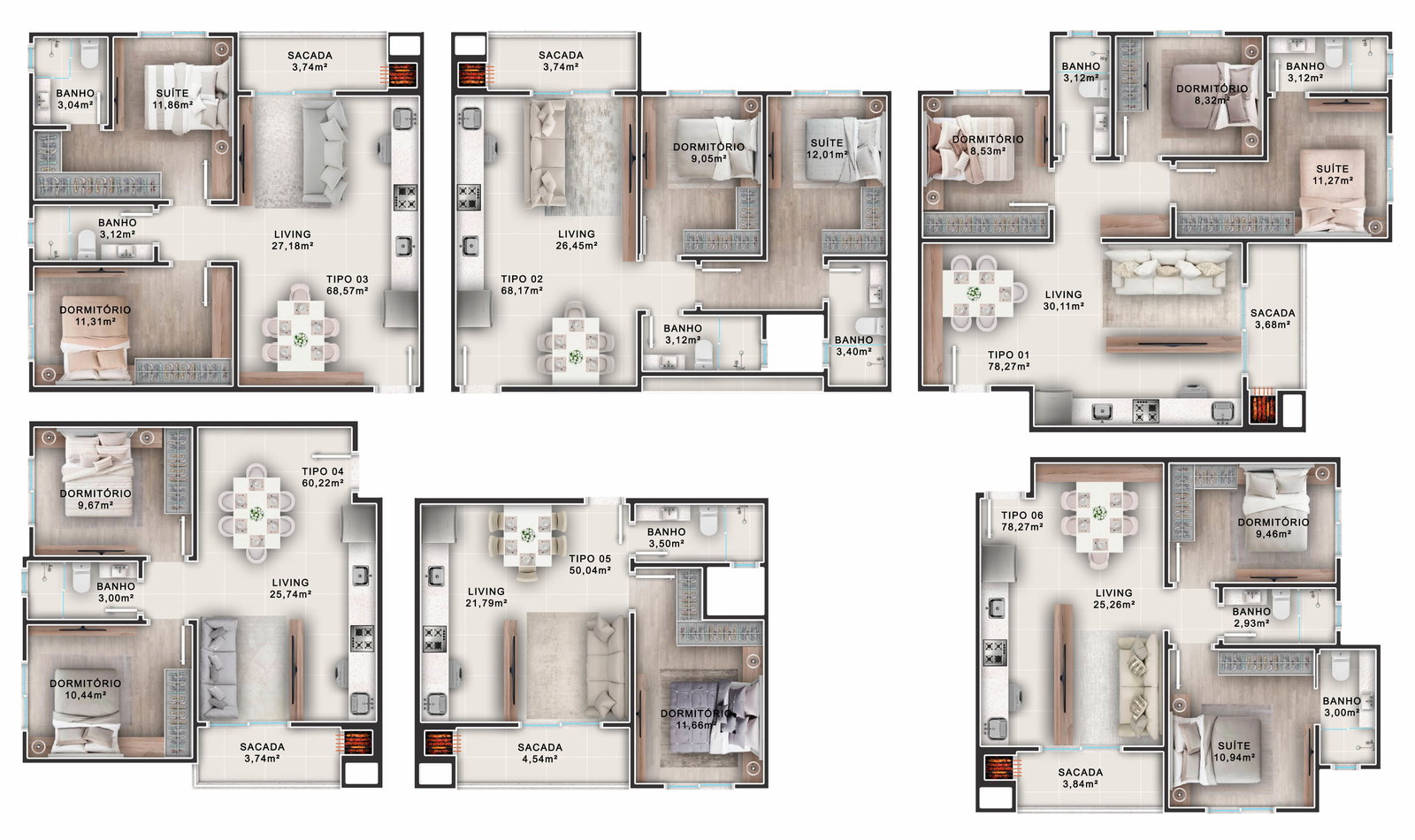 Planta 4 de Otelo Residence