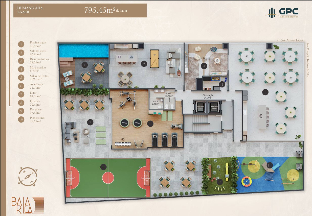 Planta 2 de Residencial Baía Rica