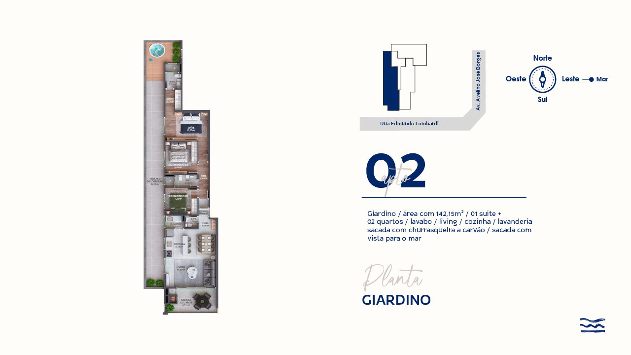 Planta 2 de Brisa Residence