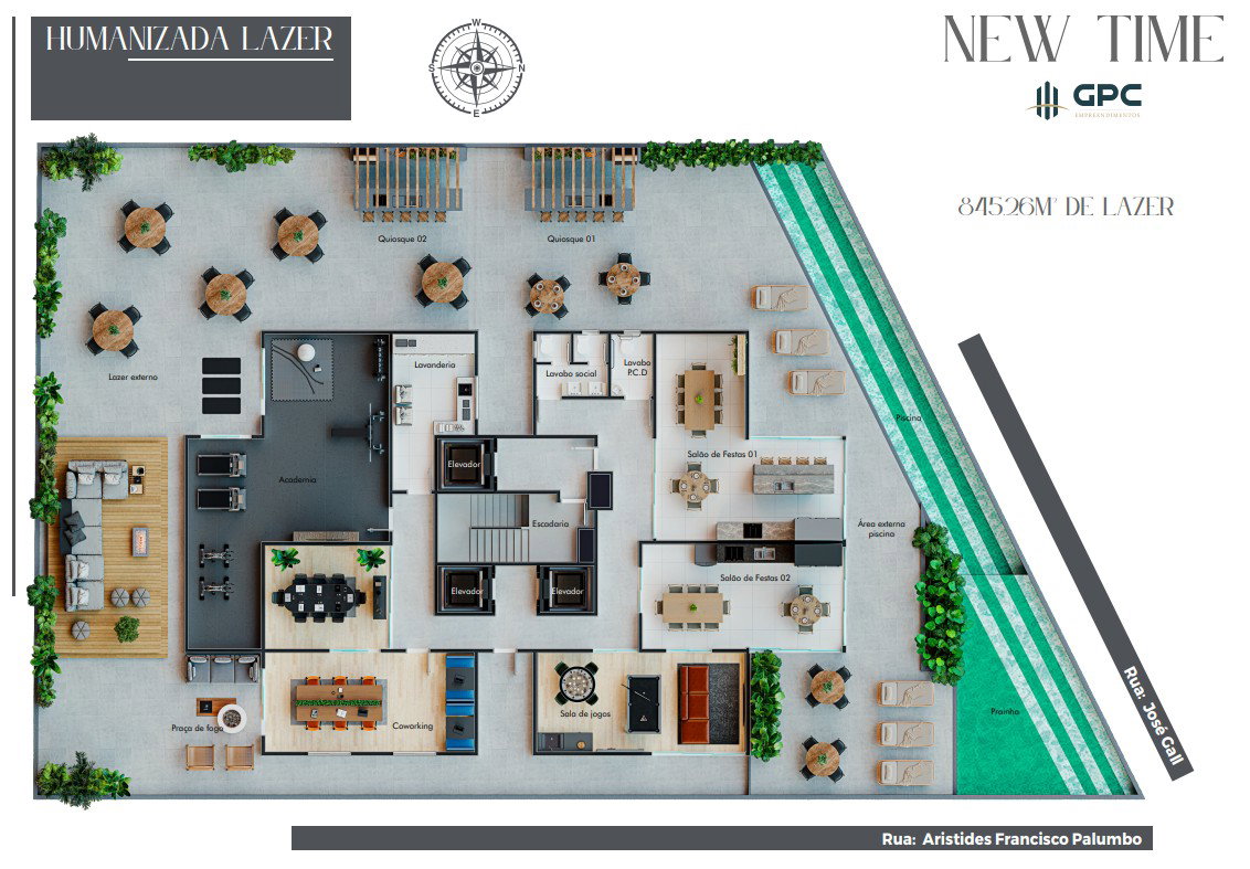 Planta 1 de New Time