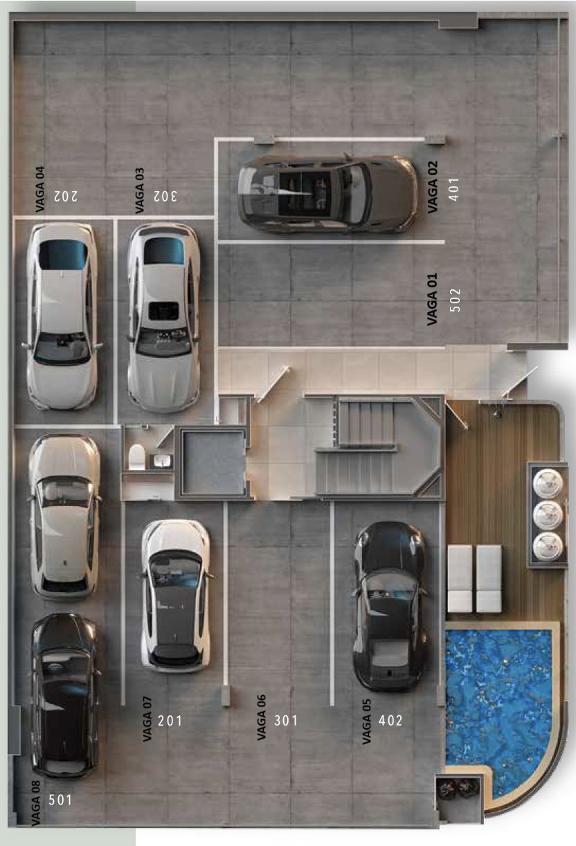 Planta 1 de Blue Sea