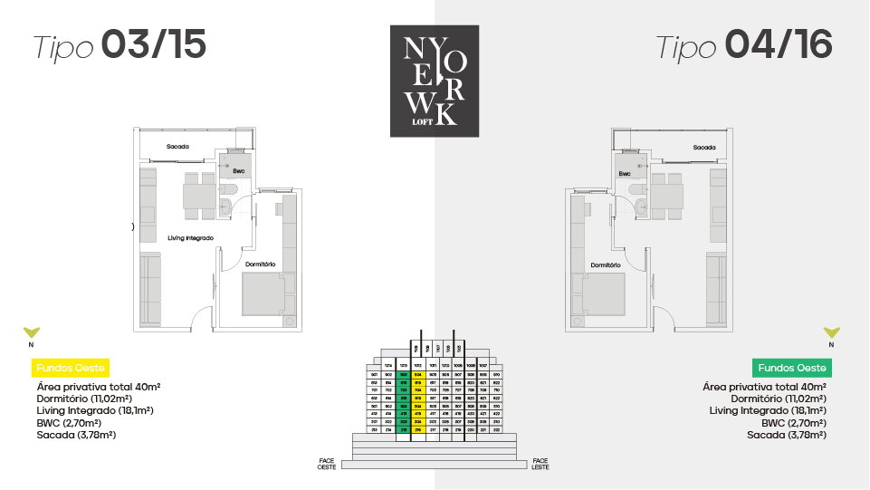 Planta 5 de New York Lofts