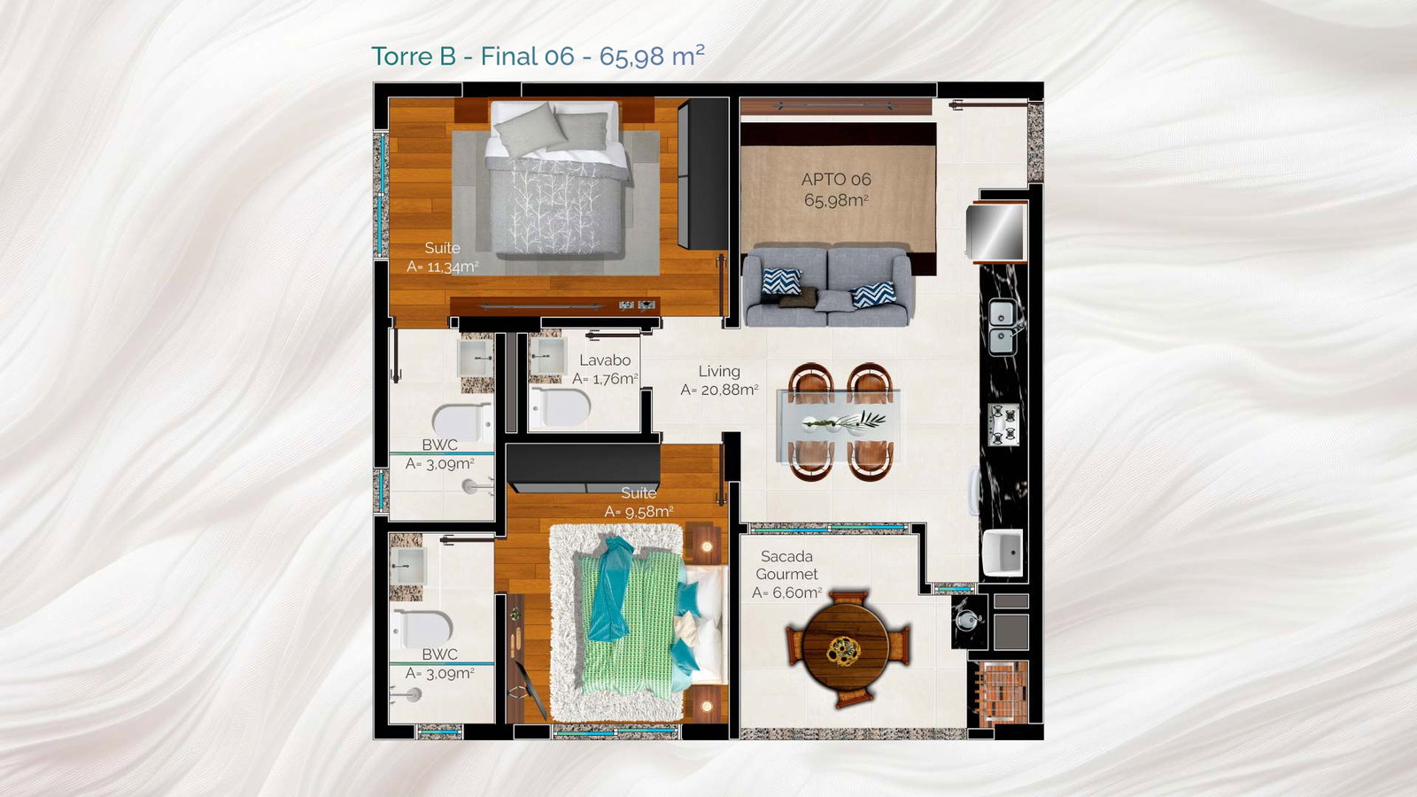 Planta 14 de Porto Belo Home & Spa