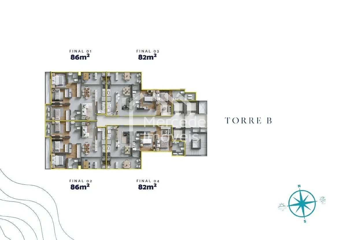 Foto 25 de Apartamento com 2 suítes à venda, Praia Brava de Itajaí, Itajaí, SC