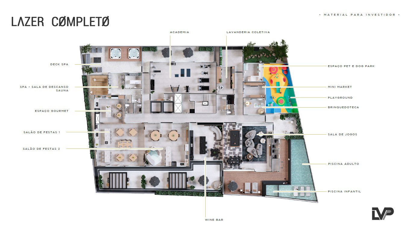 Planta 1 de Saint John Residence