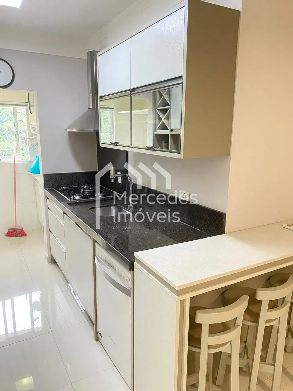 Foto 6 de Apartamento semimobiliado 1 suíte + 2 dormitórios à venda, Fazenda, Itajaí, SC