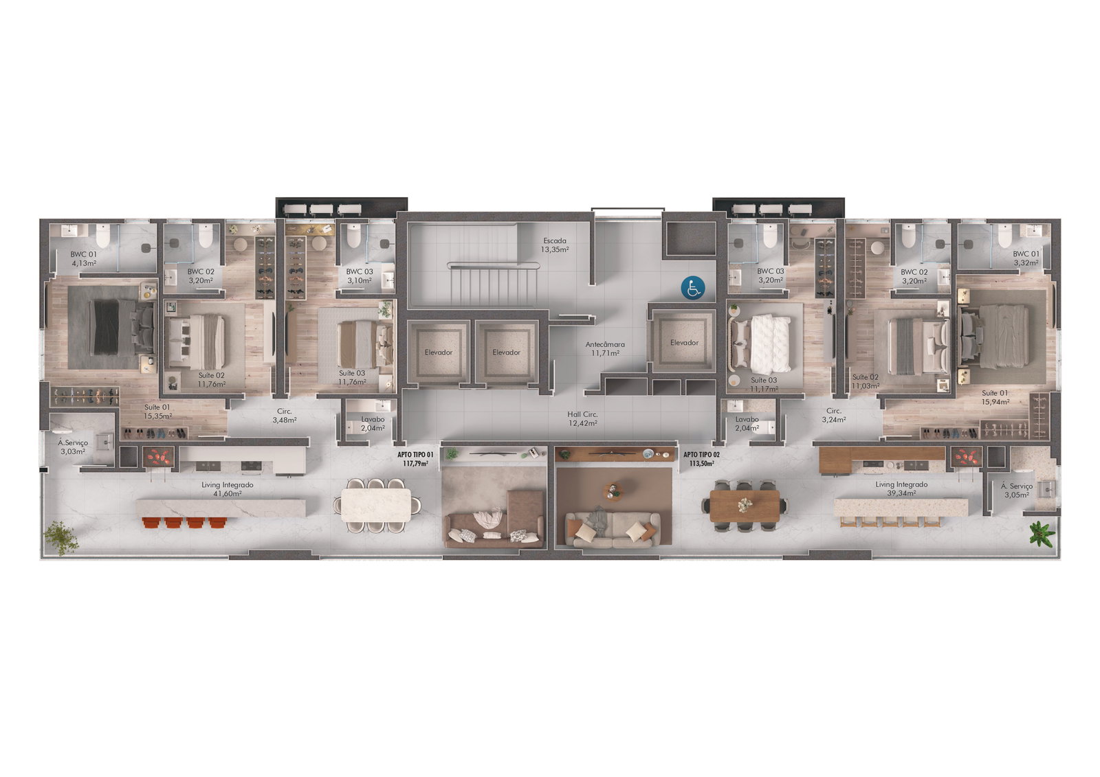 Planta 2 de Edifício Nomma