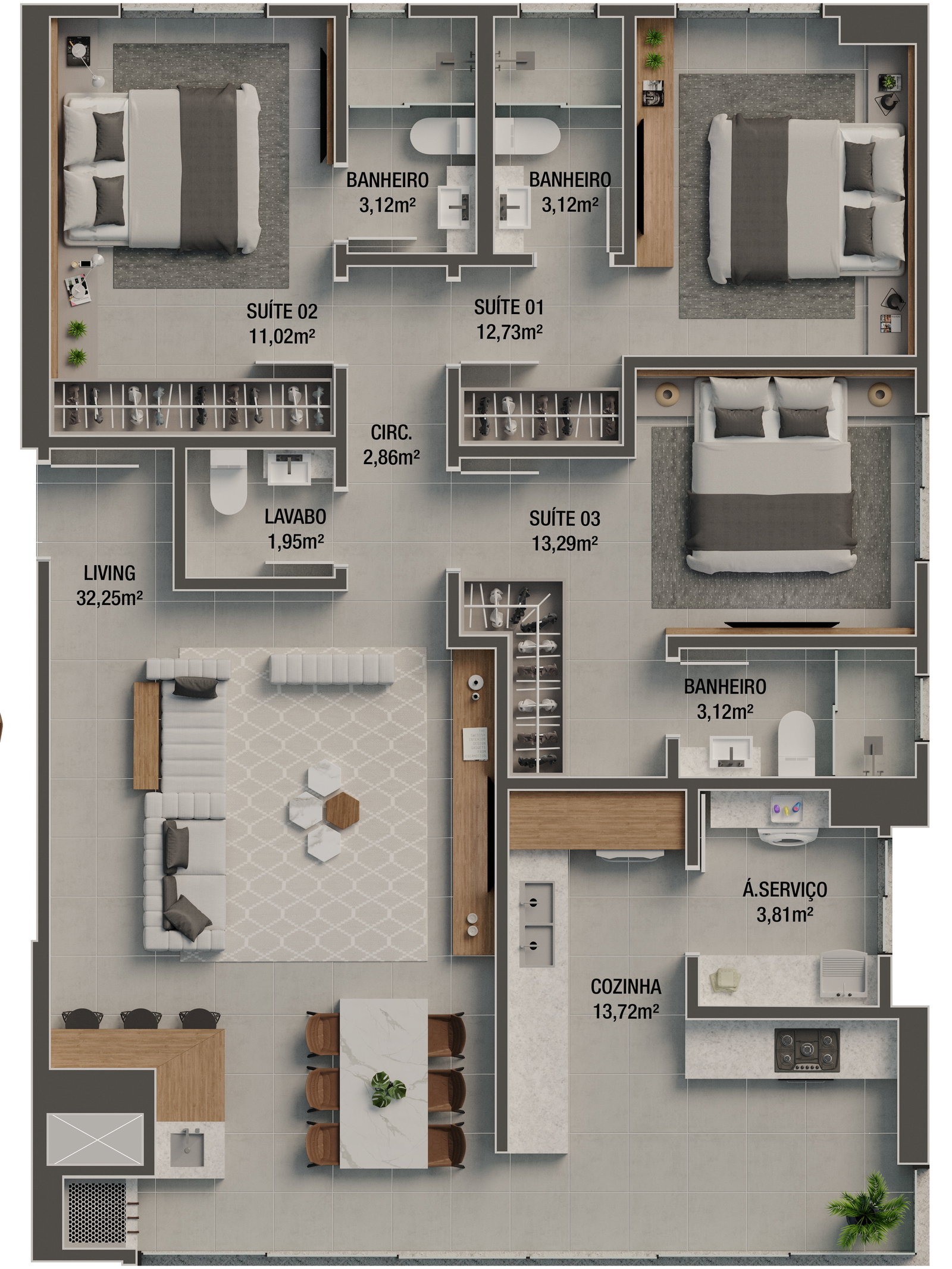 Planta 3 de La Joie