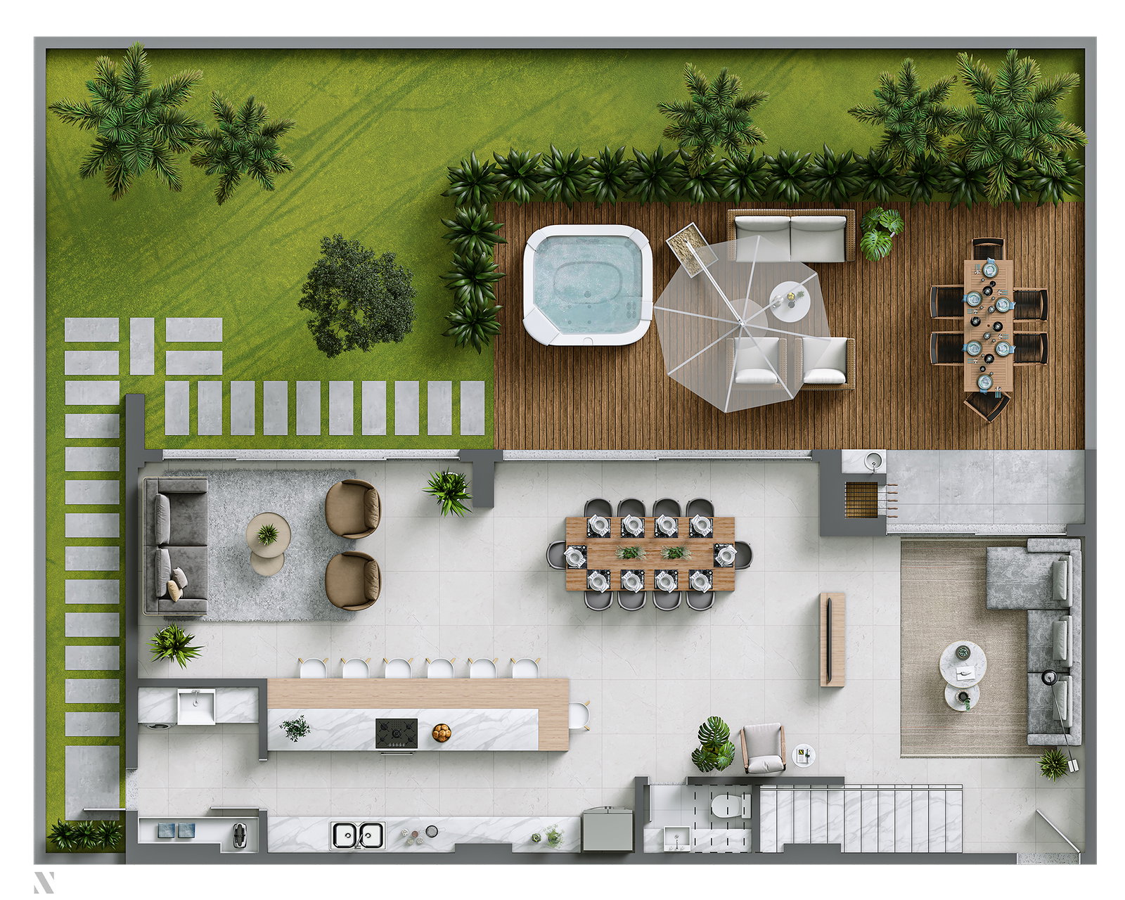 Planta 6 de Le Blanc