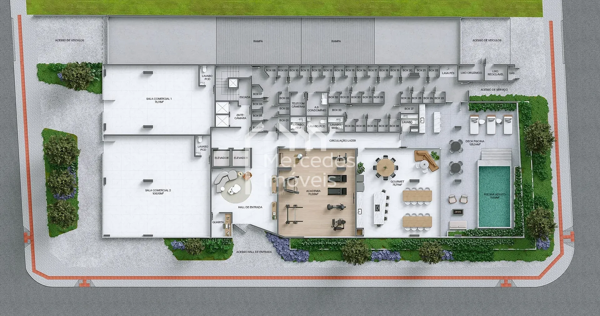 Foto 31 de Apartamento com terraço, 3 suítes à venda, 340,68m² - Praia Brava de Itajaí, Itajaí, SC