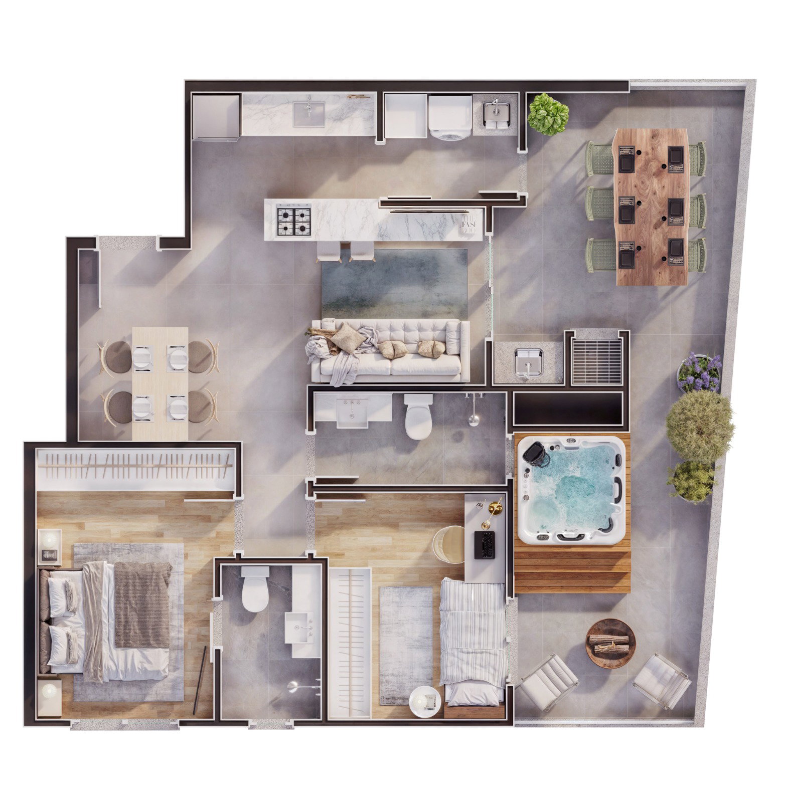 Planta 11 de Green View