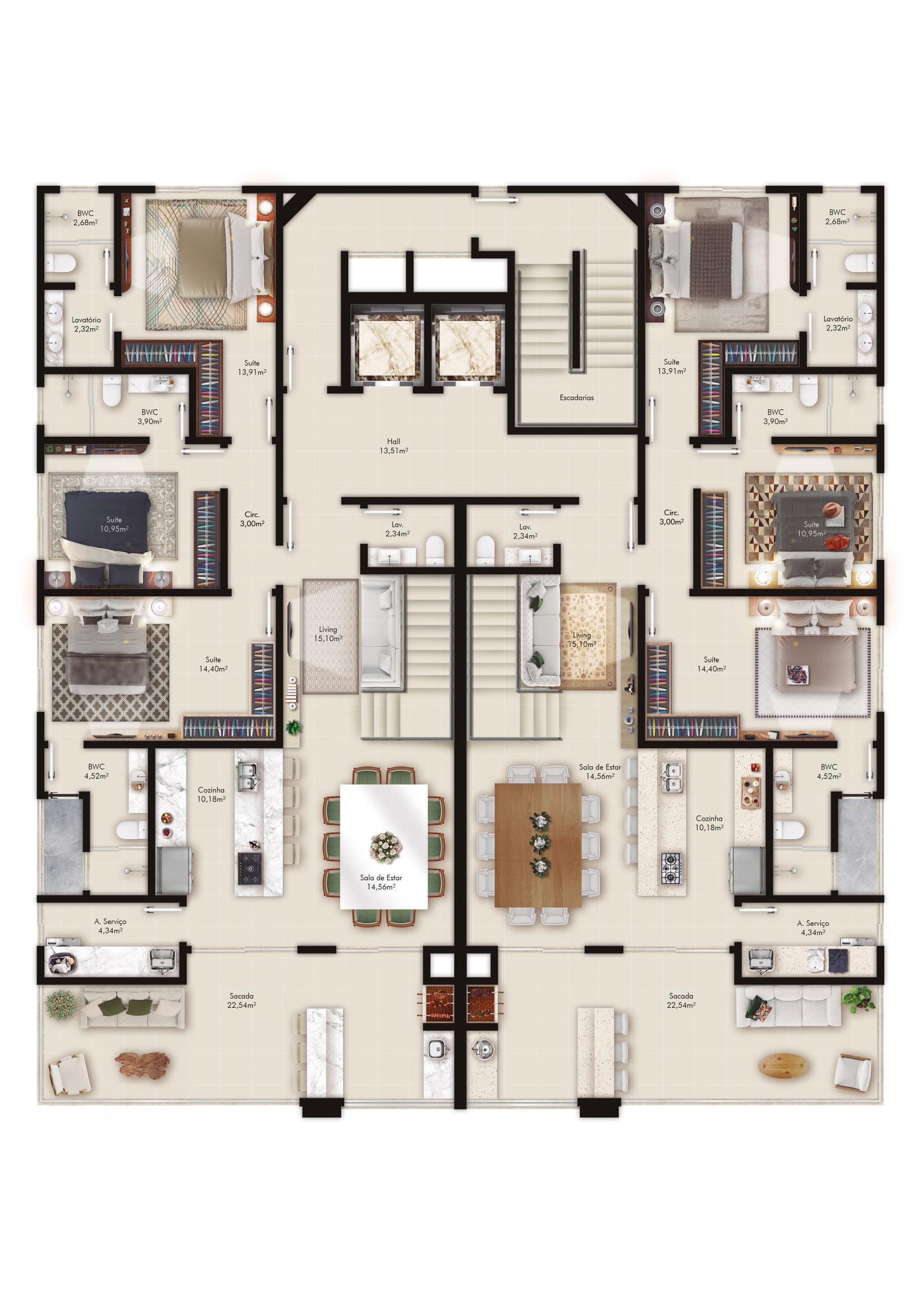 Planta 3 de Spazio Marine