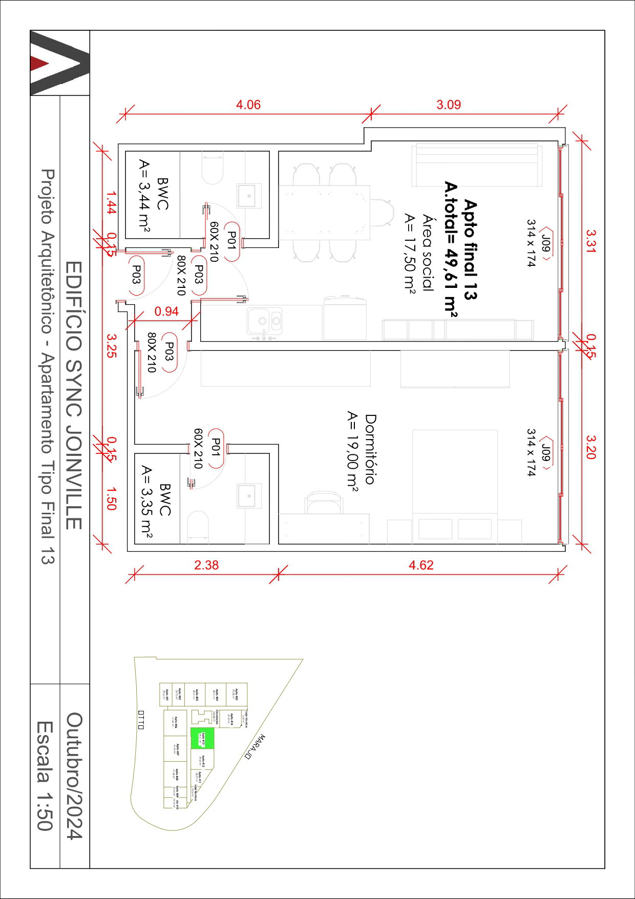 Planta 13 de Sync Joinville