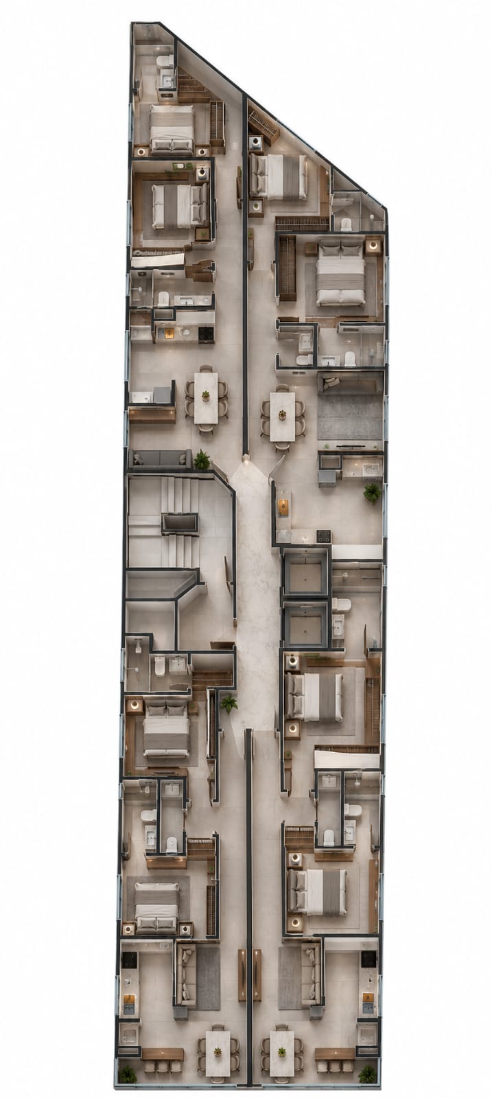 Planta 1 de Residencial Excellence