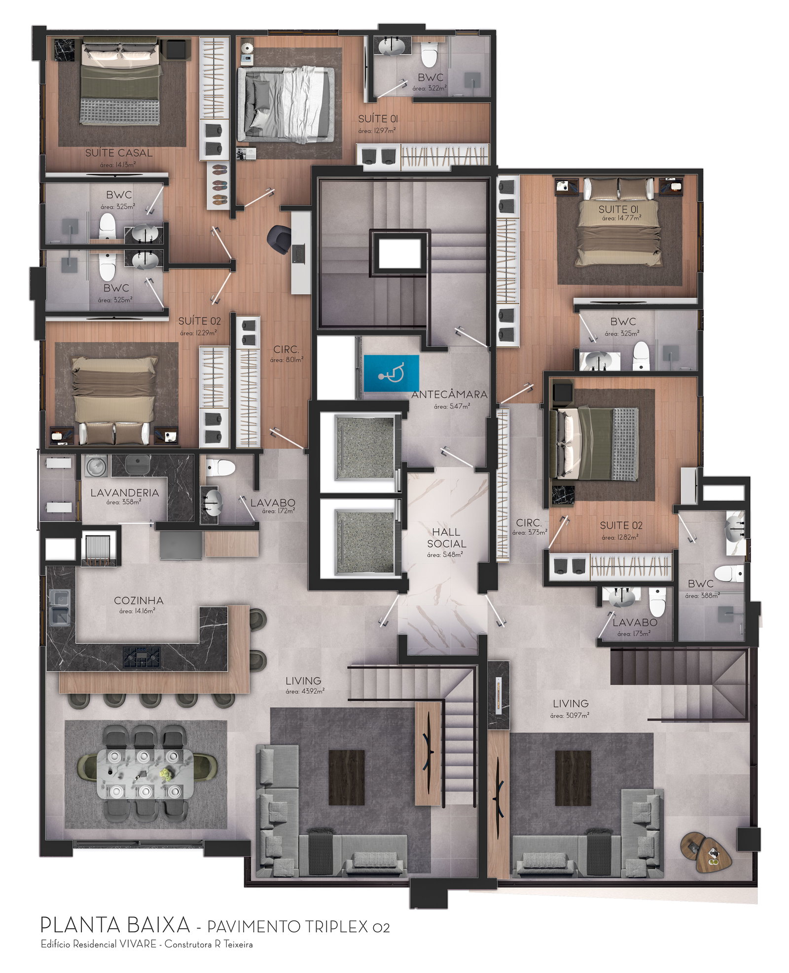 Planta 10 de Vivare Residence