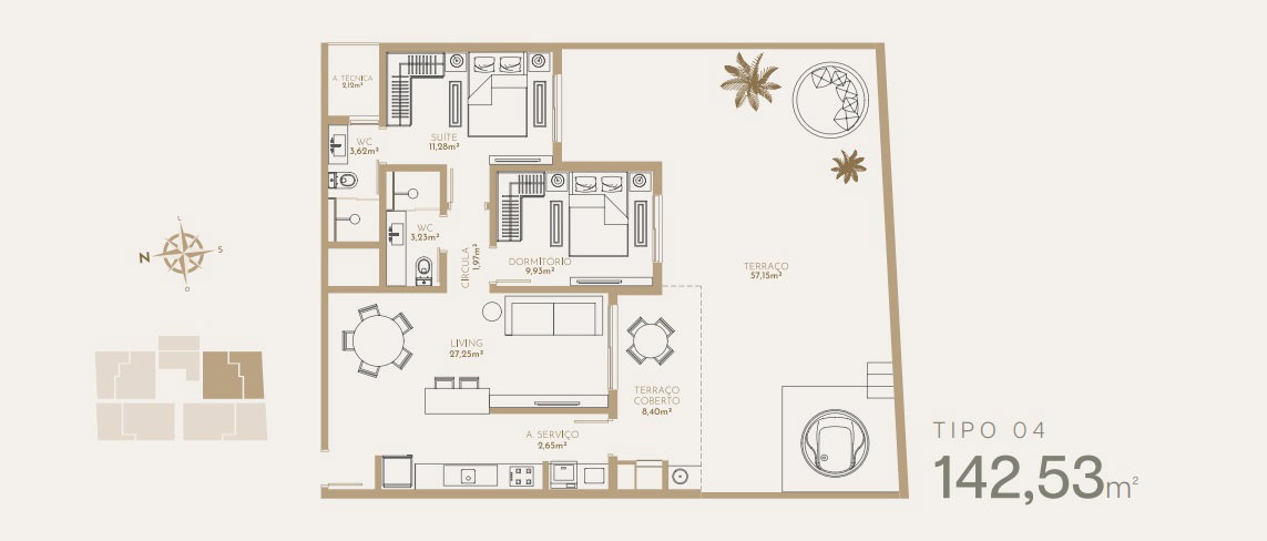 Planta 7 de Maldivas Tower