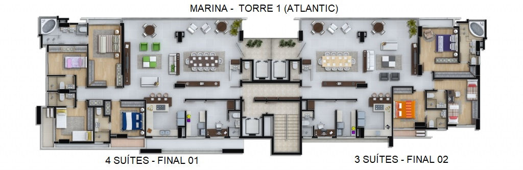 Planta 2 de Marina Beach