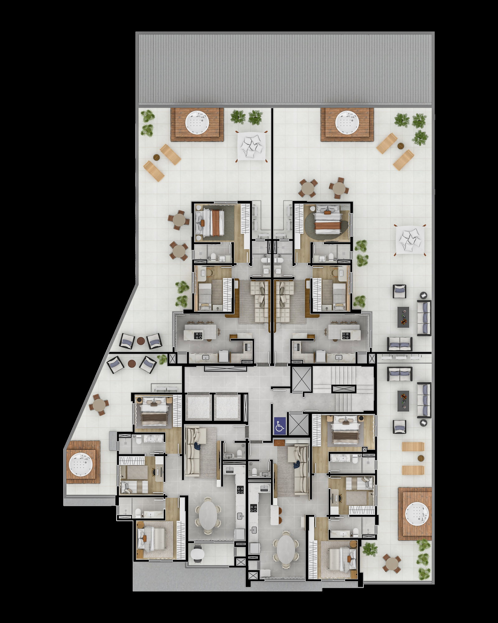 Planta 4 de Alamanda Residence