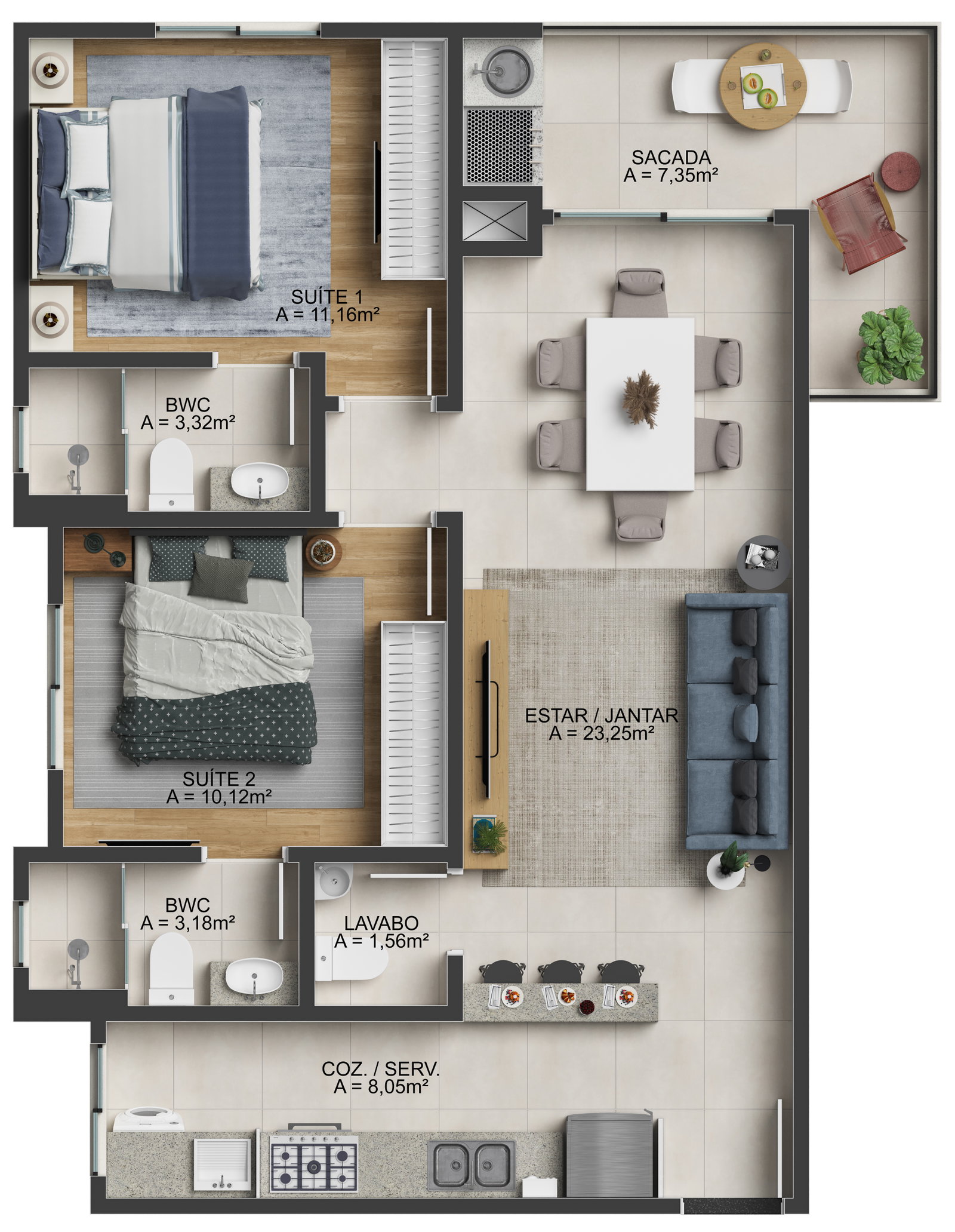 Planta 5 de L’essence Residence