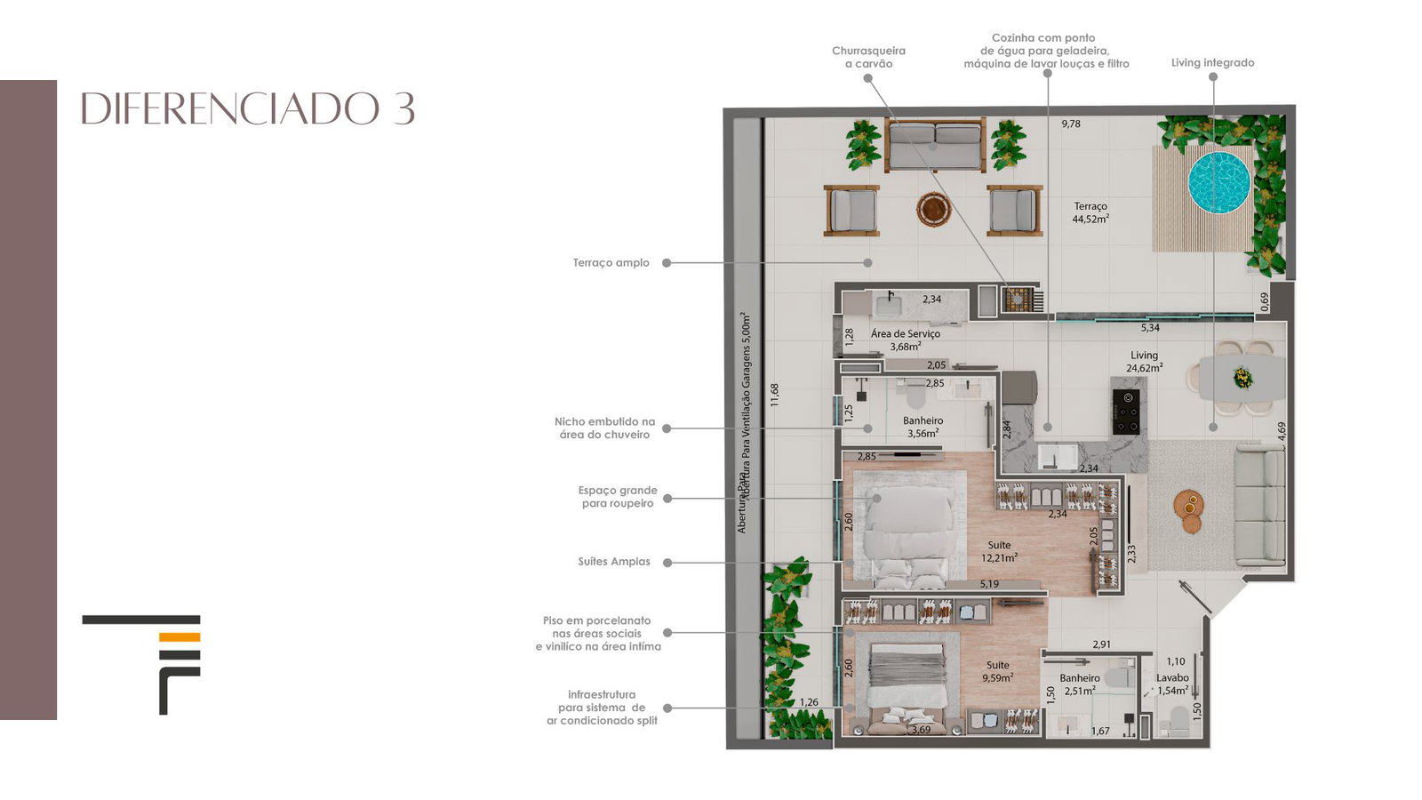 Planta 3 de Solaz Camboriú