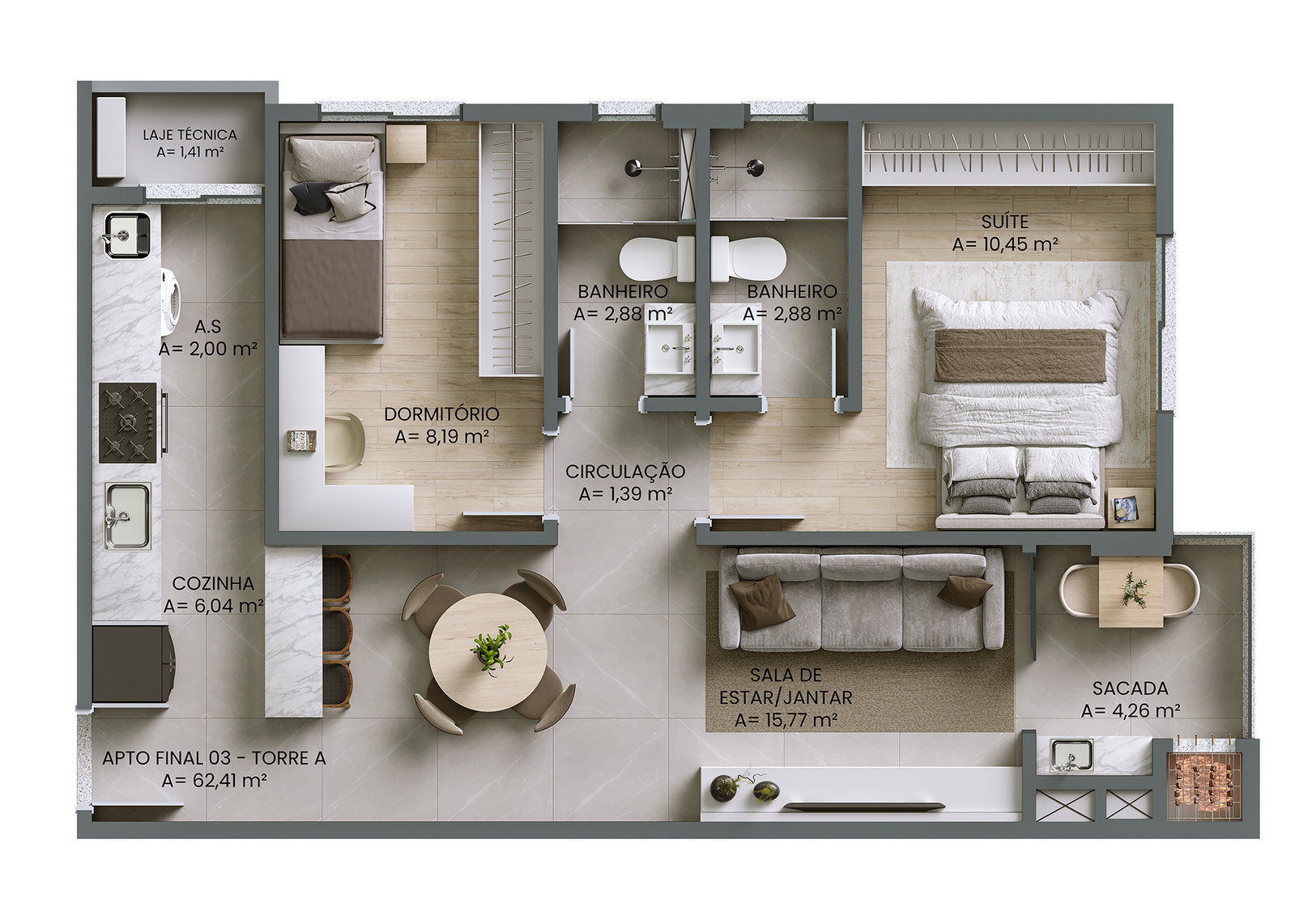 Planta 3 de Quartier