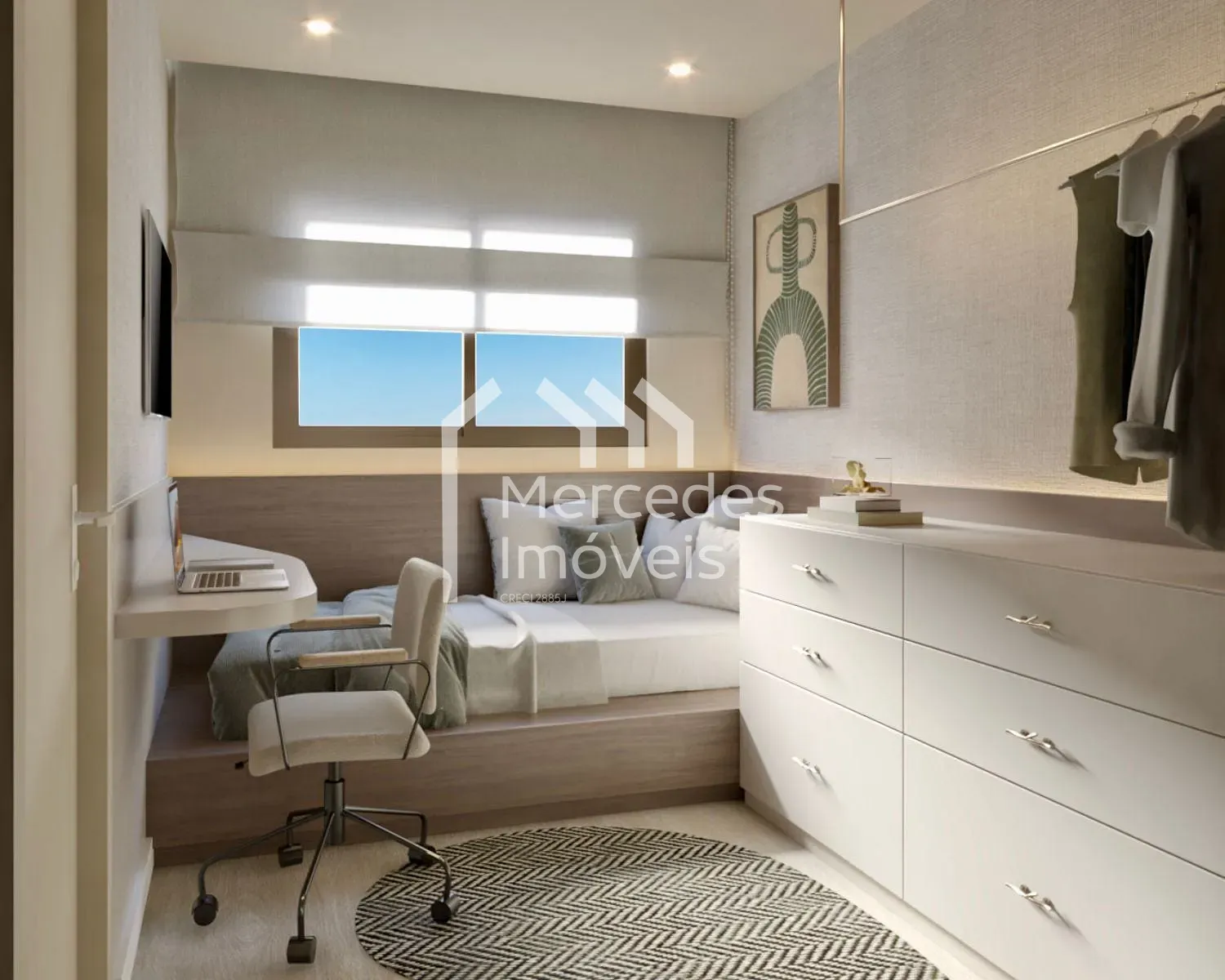 Foto 9 de Apartamento com 1 suíte + 1 dormitório, 49,76m² - à venda, São João, Itajaí, SC
