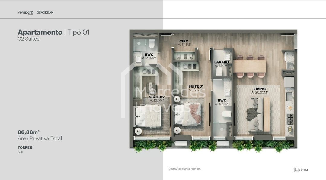 Foto 52 de Sala comercial à venda · Viva Park, Porto Belo
