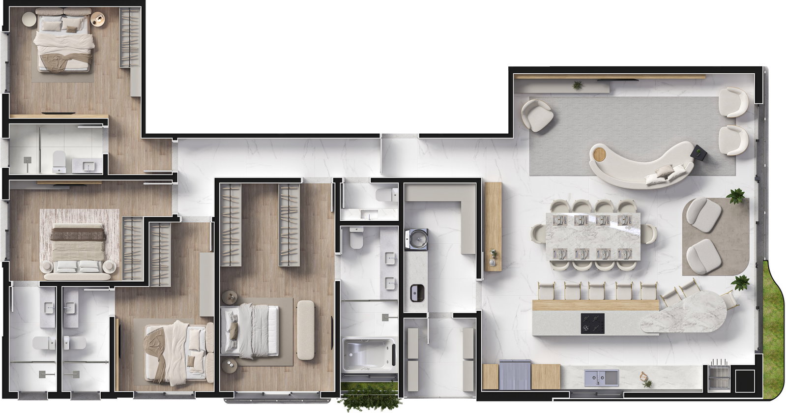 Planta 5 de Casa Giardino