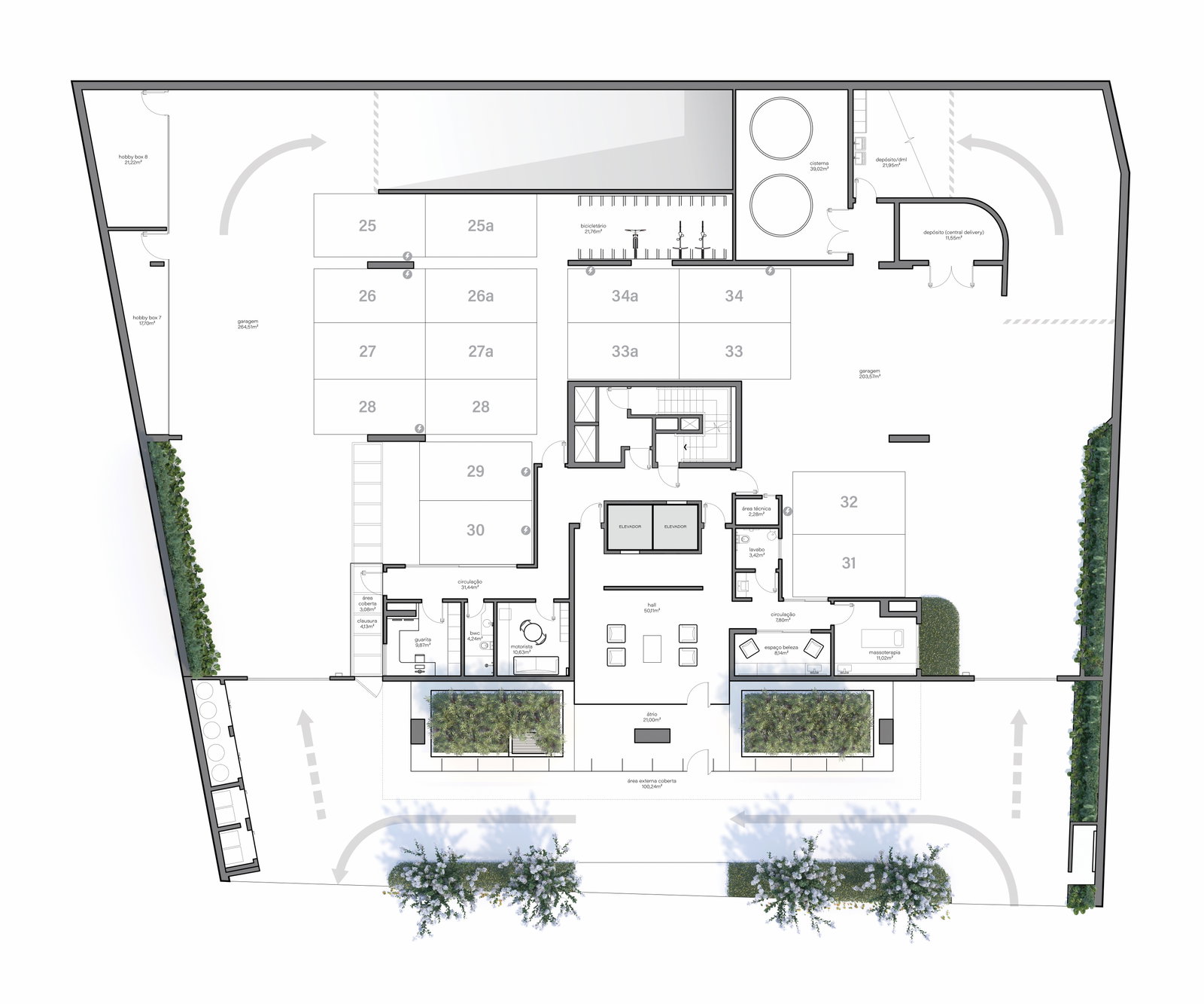 Planta 5 de Residencial San Thiago