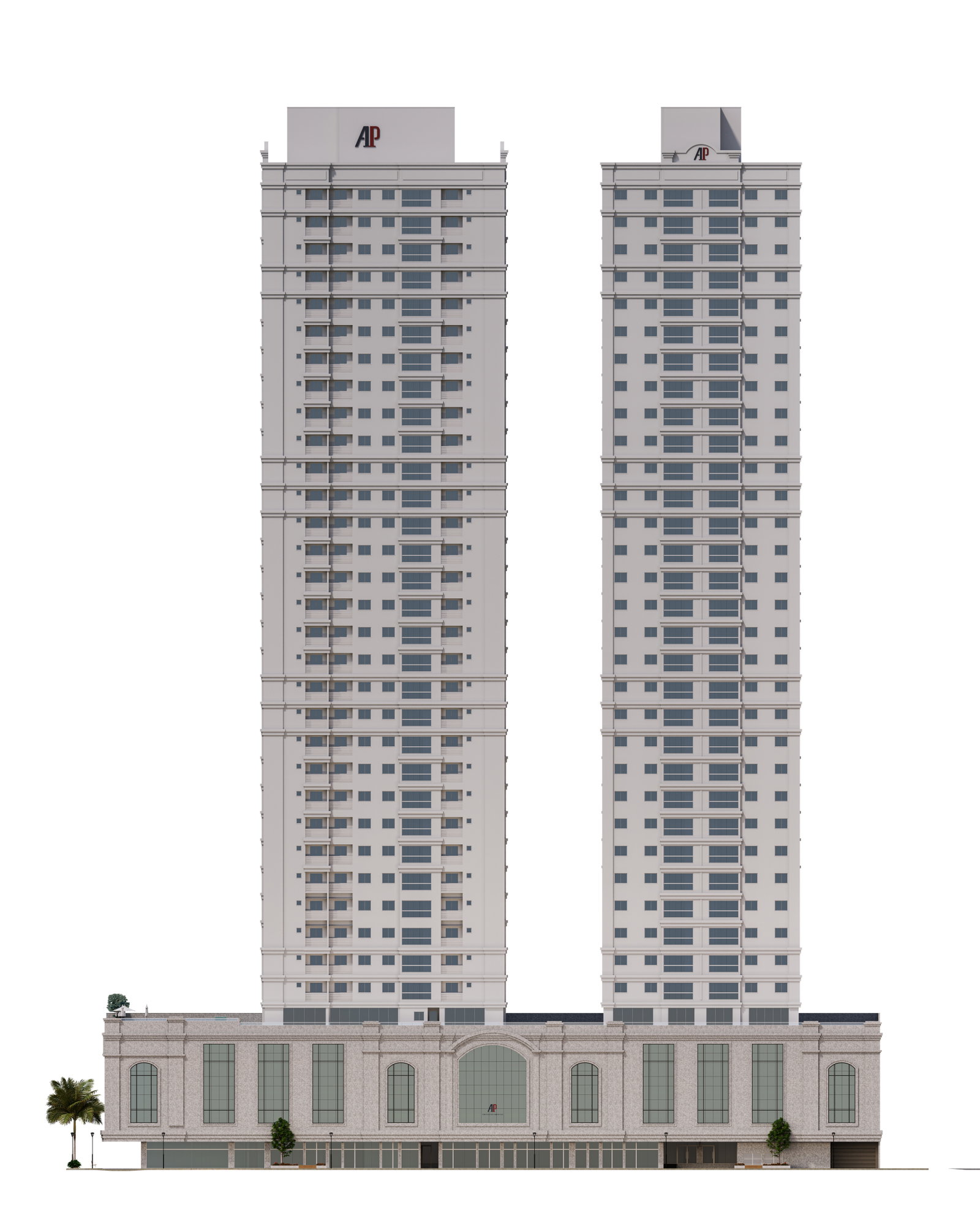 Planta 2 de Ap Towers Porto Belo - Fase 02