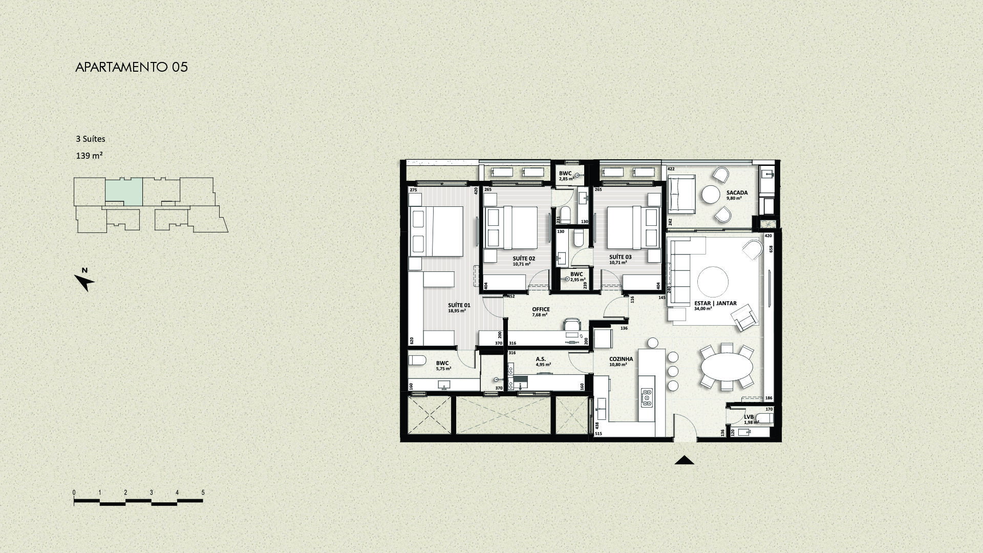 Planta 4 de Canvas Residence