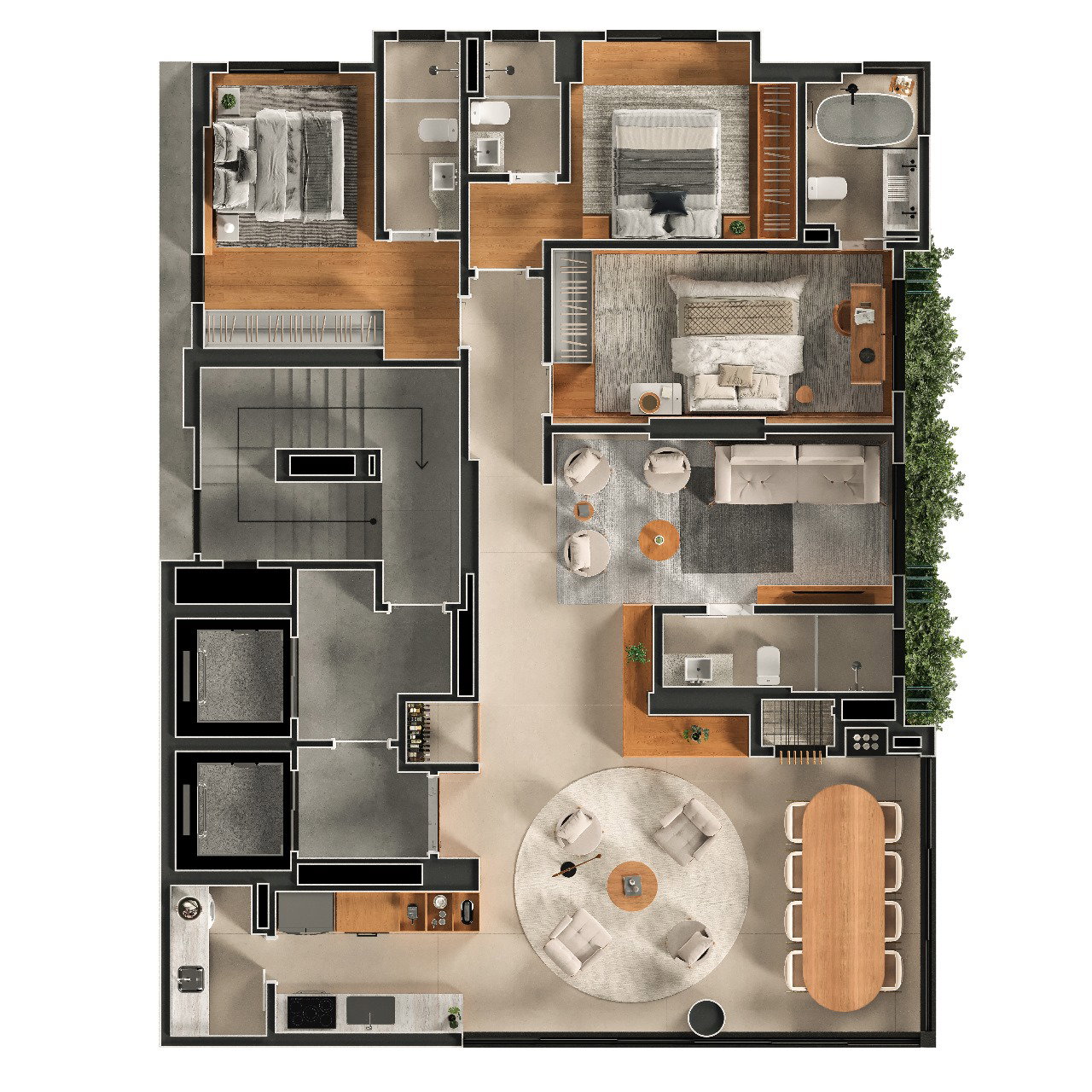 Planta 4 de 143 Mayfair