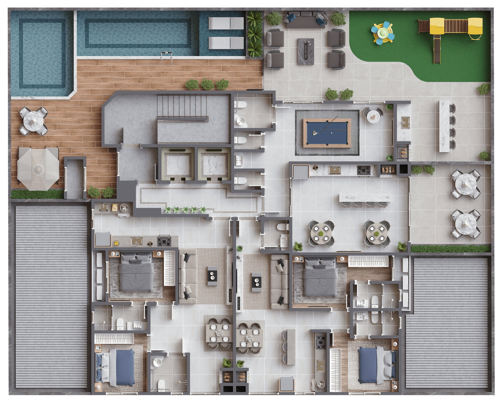 Planta 2 de Pré lançamento Mercy Residence