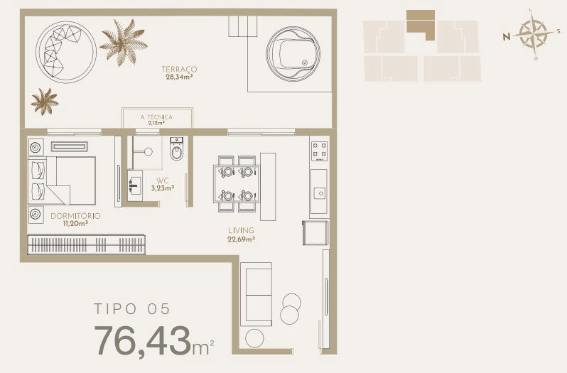 Planta 8 de Maldivas Tower