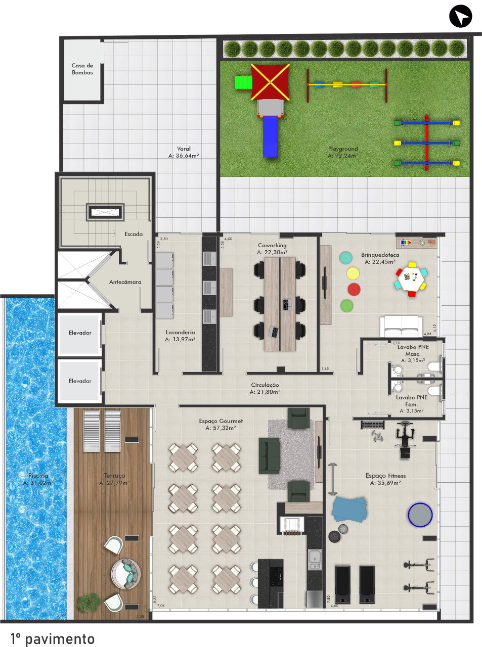 Planta 2 de Play Residence