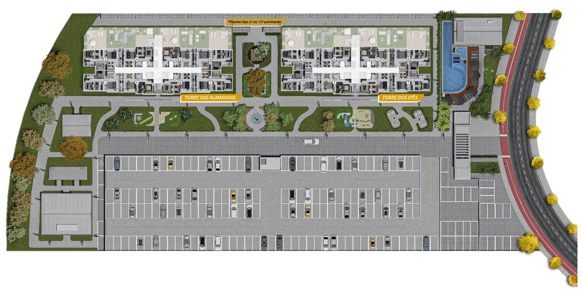 Planta 1 de Prime Park