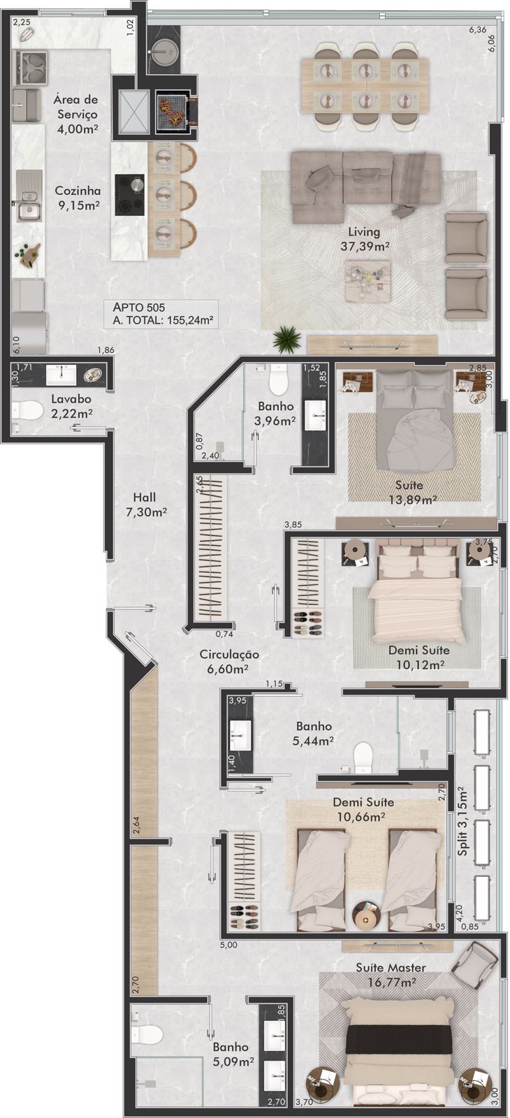 Planta 8 de Symphony