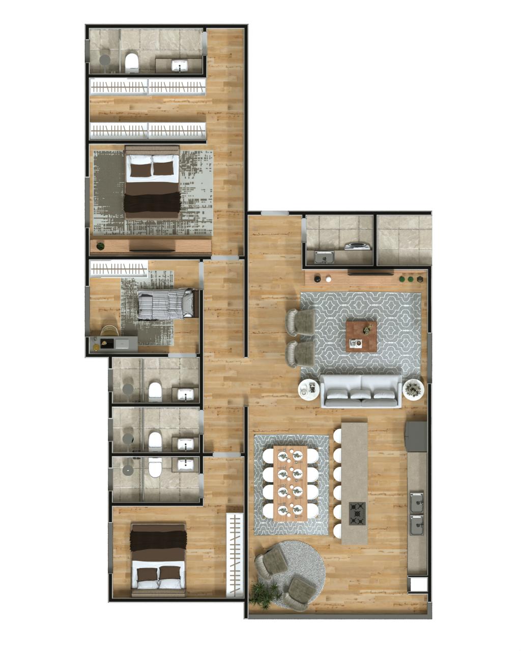 Planta 2 de Residencial Amazônia