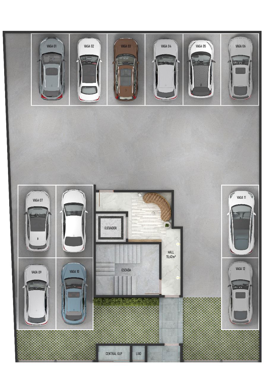 Planta 1 de Residencial Ilha de Bora Bora