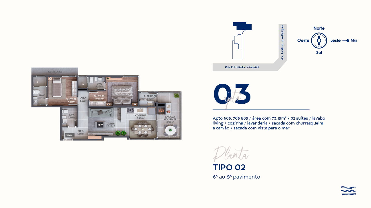 Planta 9 de Brisa Residence